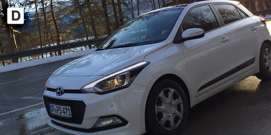 Der neue Hyundai i20 in Polar White Uni.