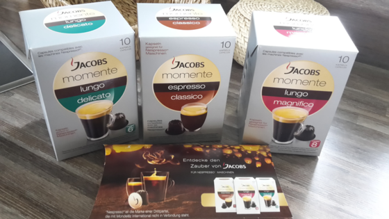Jacobs Espresso und Lungo Kapseln