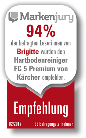 Das Urteil der Markenjury zum neuen Kärcher FC 5 Premium.