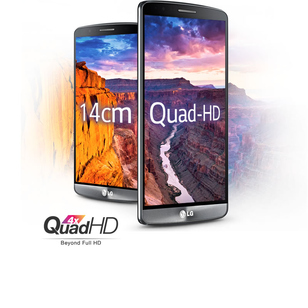 Das Quad HD-Display
