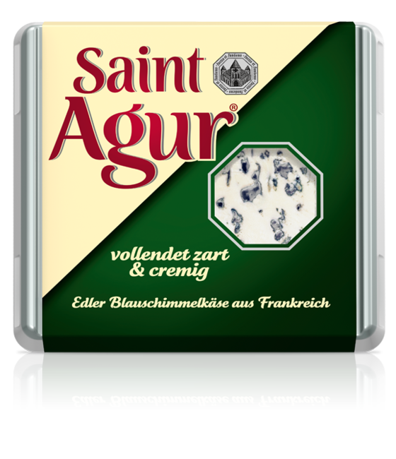 Wichtig: In dieser Aktion testen wir auschließlich Saint Agur in der 125 g Packung.