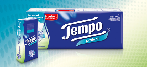 Tempo protect in der Markenjury-Aktion